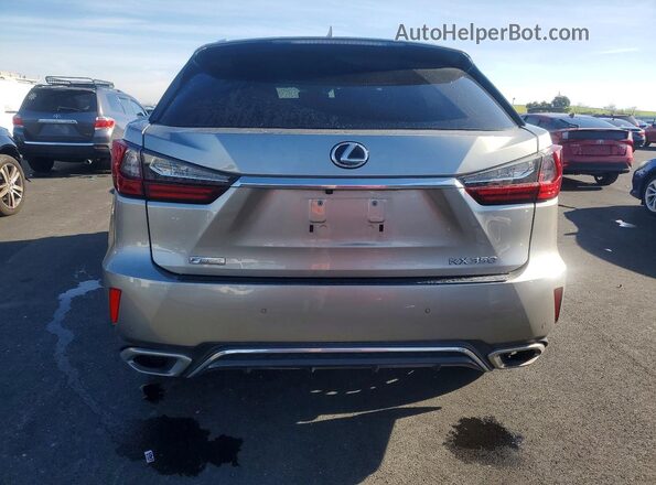 2T2BZMCA7JC156095 2018 LEXUS RX Tan Rear view