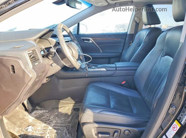 2T2BZMCA8GC008109 2016 LEXUS RX Черный Вид салона спереди