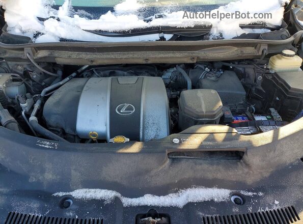 2T2BZMCA8GC008109 2016 LEXUS RX Черный Вид подкапотного пространства