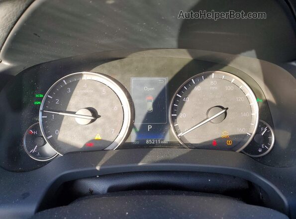 2T2BZMCA8GC008109 2016 LEXUS RX Черный Вид щитка приборов