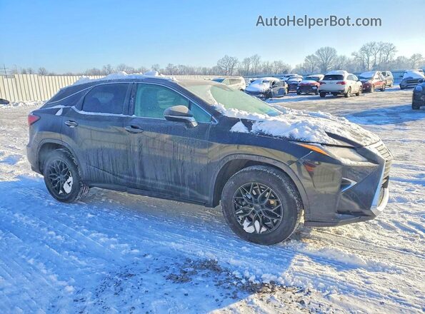 2T2BZMCA8GC008109 2016 LEXUS RX Черный Передняя правая четверть