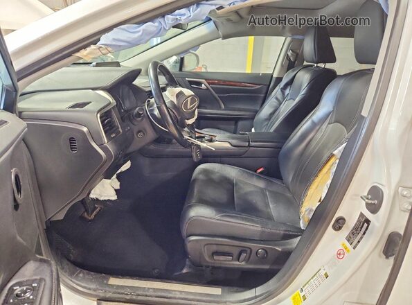 2T2BZMCA8GC012404 2016 LEXUS RX White წინა სალონის ხედი