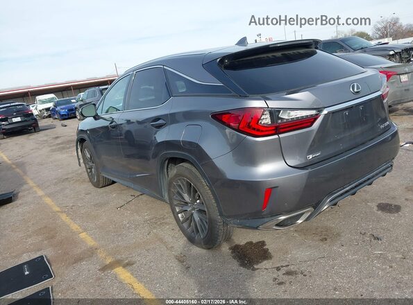 2T2BZMCA8JC138558 2018 LEXUS RX 350 Gray უკანა მარცხენა