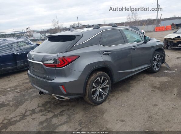 2T2BZMCA8KC207900 2019 LEXUS RX 350 Серый Задняя правая четверть