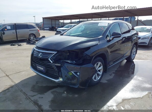 2T2BZMCA9GC009432 2016 LEXUS RX 350 Черный Вид спереди