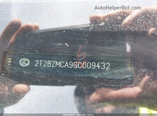 2T2BZMCA9GC009432 2016 LEXUS RX 350 Черный 