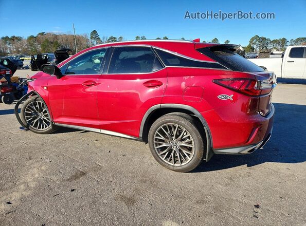 2T2BZMCA9JC155756 2018 LEXUS RX Burgundy უკანა მარცხენა