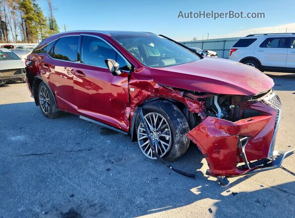 2T2BZMCA9JC155756 2018 LEXUS RX Burgundy წინა მარჯვენა