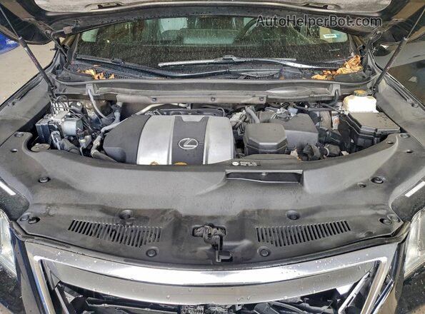 2T2BZMCAXGC033559 2016 LEXUS RX Black Вид задньої частини салону