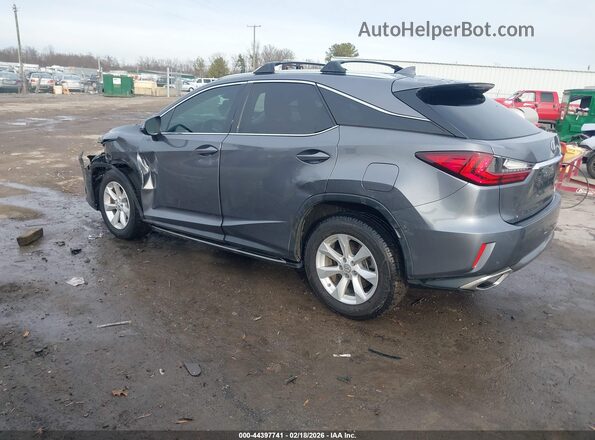 2T2BZMCAXHC105216 2017 LEXUS RX 350 Gray უკანა მარცხენა