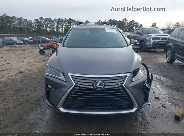 2T2BZMCAXHC105216 2017 LEXUS RX 350 Gray ხელსაწყოთა პანელის ხედი