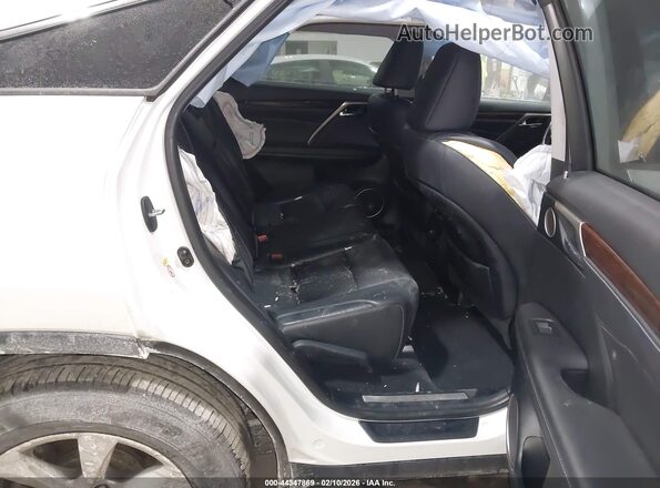 2T2BZMCAXHC115115 2017 LEXUS RX 350 White Widok naklejki z numerem VIN