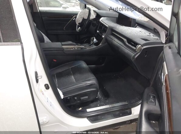 2T2BZMCAXHC115115 2017 LEXUS RX 350 White Widok wnętrza z przodu