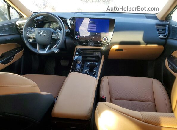 2T2GDCAZ0SC027754 2025 LEXUS NX Black წინა პანელის ხედი