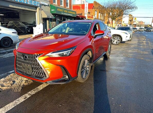 2T2GDCAZ1PC003051 2023 LEXUS NX Orange 