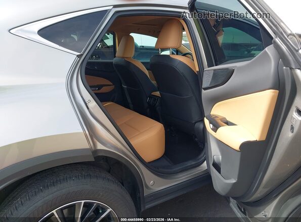2T2GDCAZ1SC020621 2025 LEXUS NX 250 Gray Vista de la etiqueta del VIN