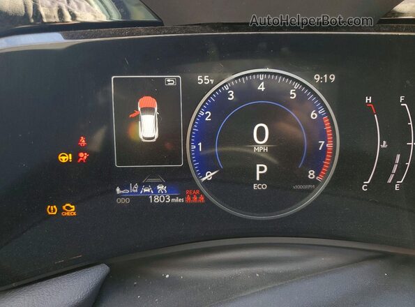 2T2GGCEZ1TC096391 2026 LEXUS NX Серебряный Вид щитка приборов