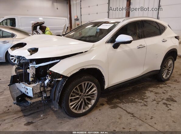 2T2GGCEZ2TC109519 2026 LEXUS NX 350 White Vista tres cuartos delantera izquierda