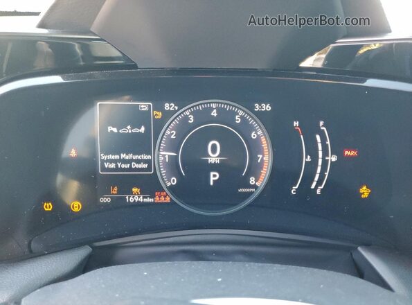 2T2GGCEZ3SC062502 2025 LEXUS NX Gray Instrument cluster view