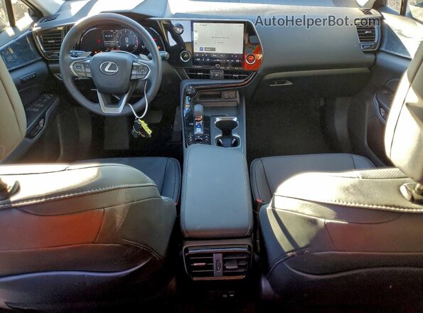 2T2GGCEZ3SC062502 2025 LEXUS NX Gray Dashboard view