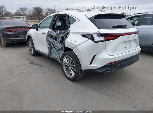 2T2GGCEZ3SC080577 2025 LEXUS NX 350 White უკანა მარცხენა
