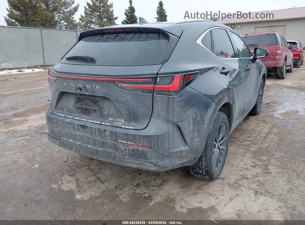 2T2GGCEZ6PC027086 2023 LEXUS NX 350 Gray Trasero derecho