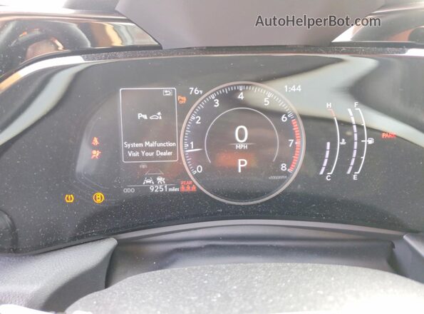 2T2GGCEZ6RC044232 2024 LEXUS NX Gray Vista del cuadro de instrumentos