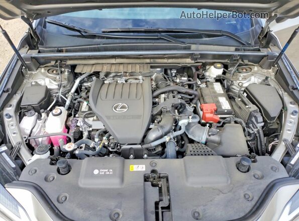 2T2GGCEZ6RC044232 2024 LEXUS NX Gray Vista del compartimento del motor