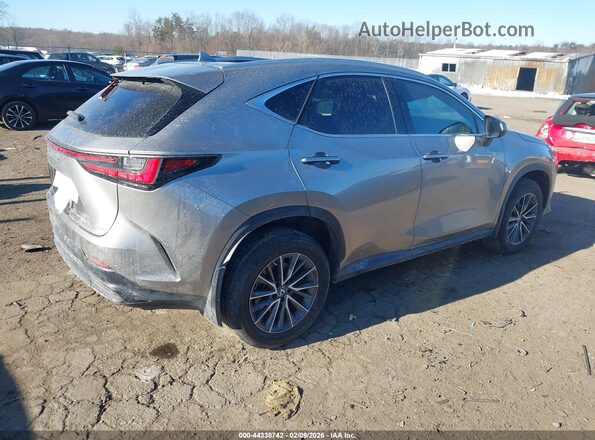 2T2GGCEZ8NC015499 2022 LEXUS NX 350 Gray Задня права чверть