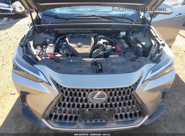 2T2GGCEZ8NC015499 2022 LEXUS NX 350 Gray Вид ззаду