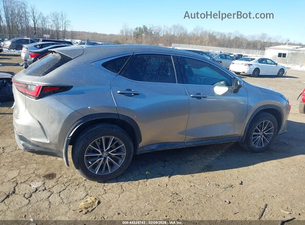 2T2GGCEZ8NC015499 2022 LEXUS NX 350 Gray Вид задньої частини салону