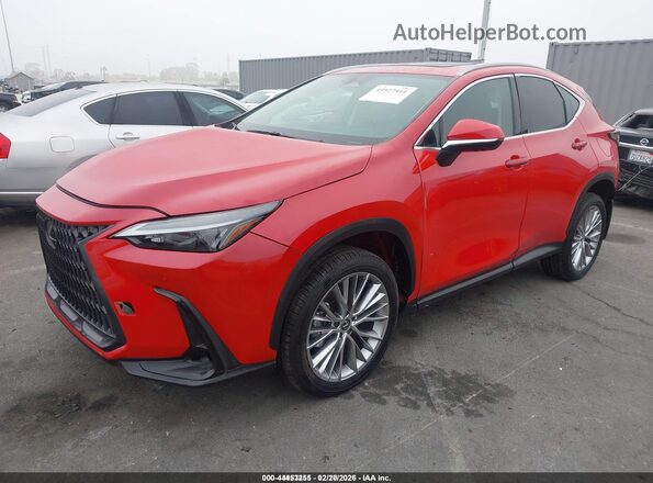 2T2GKCEZ4SC042046 2025 LEXUS NX 350H Red Przód lewy