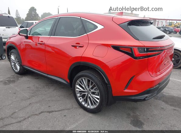 2T2GKCEZ4SC042046 2025 LEXUS NX 350H Red Tył lewy