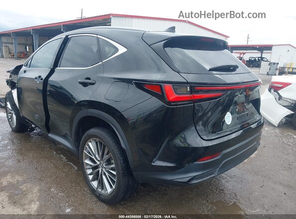 2T2HGCEZ3NC011753 2022 LEXUS NX 350 Black უკანა მარცხენა