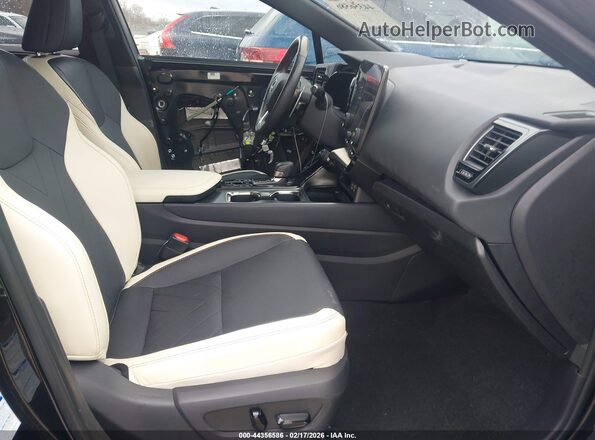 2T2HGCEZ3NC011753 2022 LEXUS NX 350 Black წინა სალონის ხედი