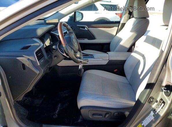 2T2HGMDA1MC069232 2021 LEXUS RX Silver Widok wnętrza z przodu