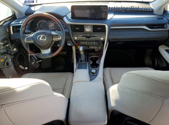 2T2HGMDA1MC069232 2021 LEXUS RX Silver Widok deski rozdzielczej
