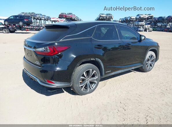 2T2HGMDA6LC044583 2020 LEXUS RX 450H Black უკანა მარჯვენა