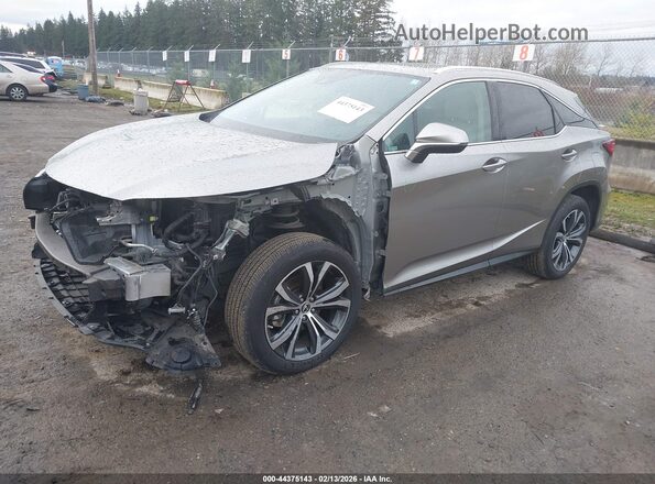 2T2HGMDA7LC054653 2020 LEXUS RX 450H Серебряный Передняя левая четверть