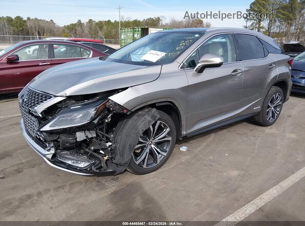 2T2HGMDA7NC081757 2022 LEXUS RX 450H Silver 