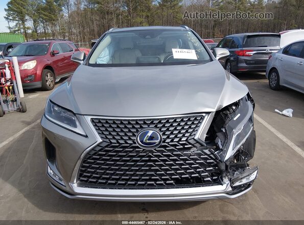2T2HGMDA7NC081757 2022 LEXUS RX 450H Silver 