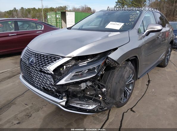 2T2HGMDA7NC081757 2022 LEXUS RX 450H Silver 
