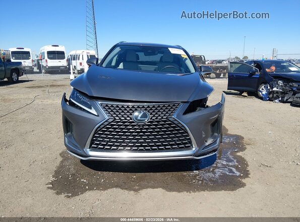 2T2HZMAA2MC216446 2021 LEXUS RX 350 Gray Instrument cluster view