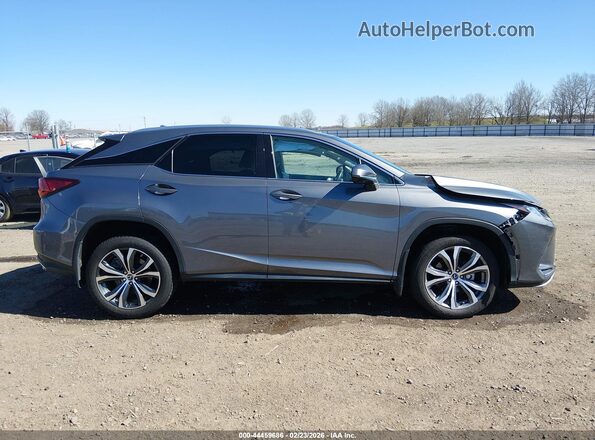 2T2HZMAA2MC216446 2021 LEXUS RX 350 Gray Rear interior view