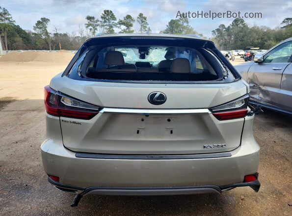 2T2HZMAA3MC208520 2021 LEXUS RX Cream უკანა ხედი