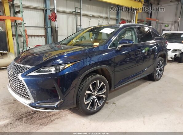 2T2HZMAA7NC249573 2022 LEXUS RX 350 Blue წინა მარცხენა ხედი სამი მეოთხედიდან