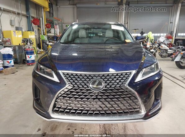 2T2HZMAA7NC249573 2022 LEXUS RX 350 Blue ხელსაწყოთა პანელის ხედი
