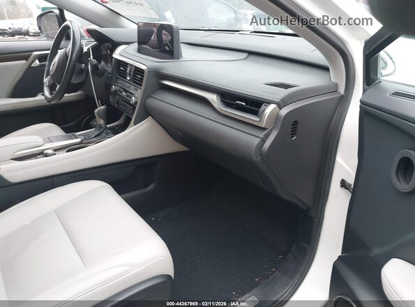 2T2HZMDA1MC273426 2021 LEXUS RX 350 White Widok wnętrza z przodu