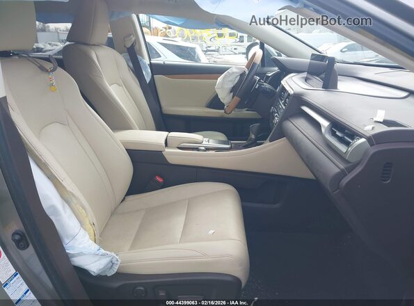 2T2HZMDA3LC224081 2020 LEXUS RX 350 Silver Вид салону спереду