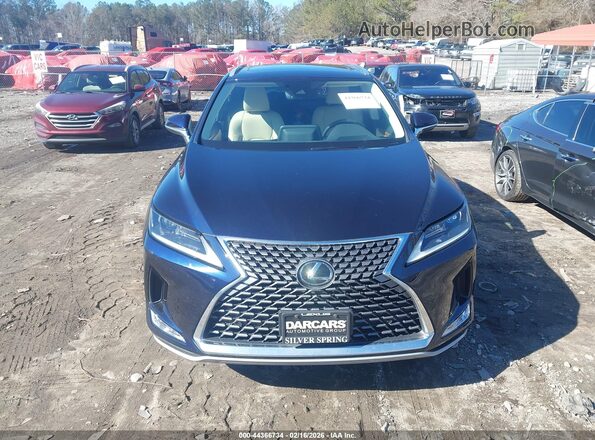 2T2HZMDA3NC356891 2022 LEXUS RX 350 Purple Rear interior view
